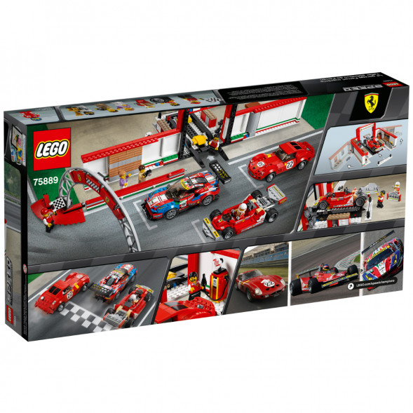 Конструктор LEGO Speed Champions 75889 Гараж Ferrari в Волгограде