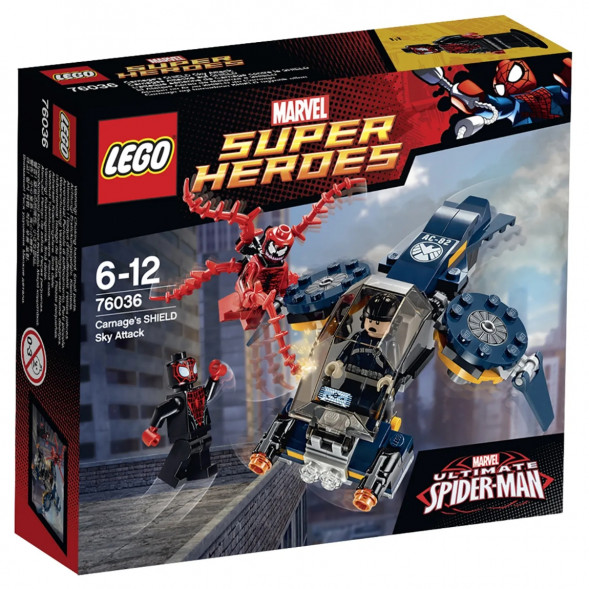 Конструктор LEGO Super Heroes 76036 Воздушная атака Карнажа в Волгограде