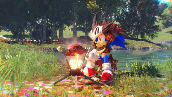 Игра Sonic Frontiers для PS4 (диск, русские субтитры) в Волгограде