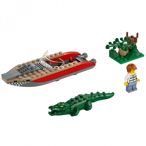 Конструктор LEGO City 60067 Погоня на полицейском вертолёте в Волгограде