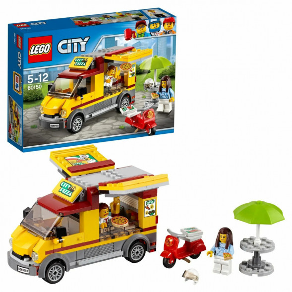 Конструктор LEGO City Great Vehicles 60150 Фургон-пиццерия в Волгограде