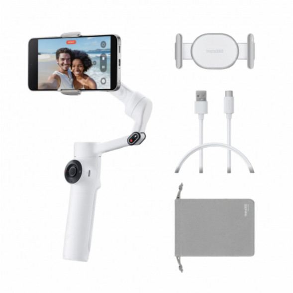 Cтабилизатор Insta360 Flow 2 Standard Bundle, Summit White в Волгограде