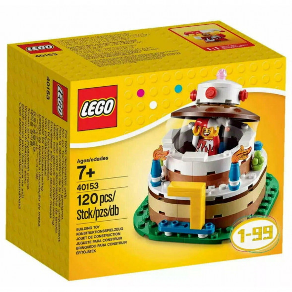 Конструктор LEGO Seasonal 40153 Торт на День Рождения в Волгограде