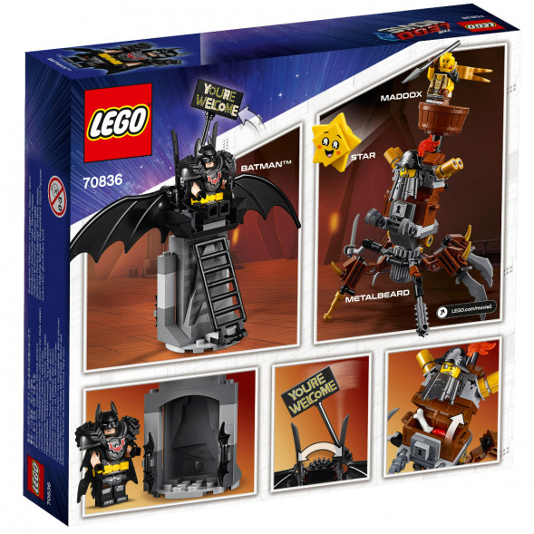 Конструктор LEGO Movie 70836 Боевой Бэтмен и Железная борода  в Волгограде