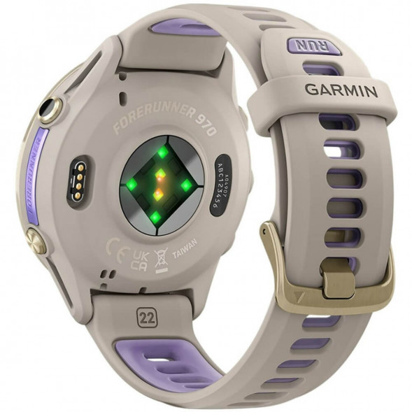 Умные часы Garmin Forerunner 970 Soft Gold Titanium/French Gray Translucent Indigo Band 010-02969-12 в Волгограде