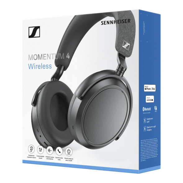 Беспроводные наушники Sennheiser Momentum 4 Wireless, Graphite в Волгограде