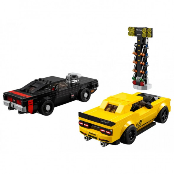 Конструктор LEGO Speed Champions 75893 2018 Dodge Challenger SRT Demon и 1970 Dodge Charger R/T в Волгограде