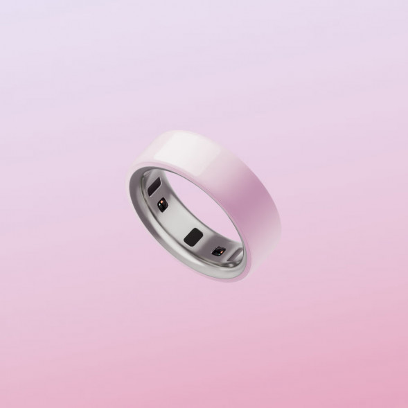 Умное кольцо Oura Ring 4 Ceramic (размер 9), Розовый/Petal в Волгограде