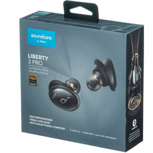 Беспроводные наушники Anker Soundcore Liberty 3 Pro, черный в Волгограде