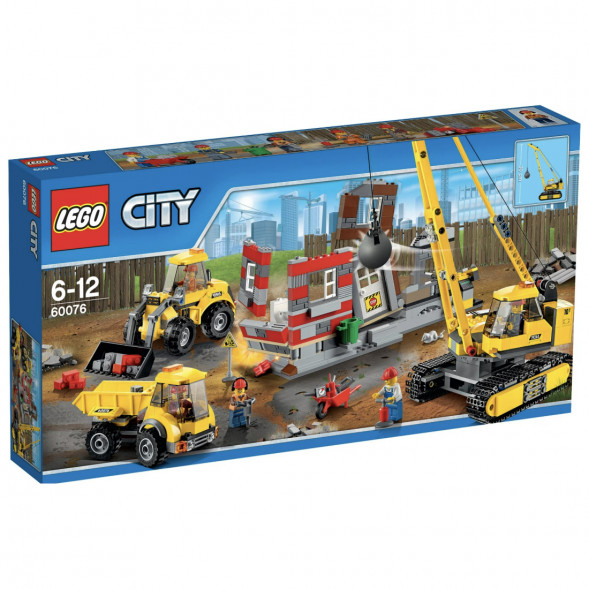 Конструктор LEGO City 60076 Снос здания в Волгограде