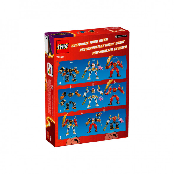 Конструктор LEGO Ninjago 71806 Элементальный земной робот Коула в Волгограде