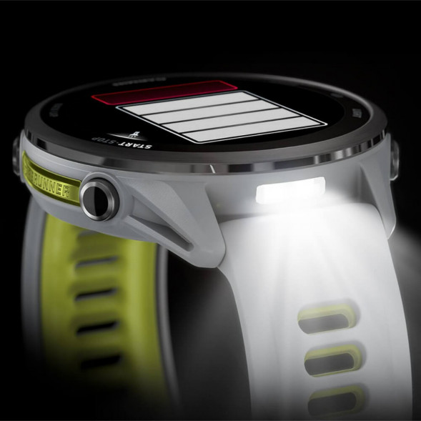 Умные часы Garmin Forerunner 970 Titanium Whitestone/Translucent Amp Yellow Band 010-02969-11 в Волгограде