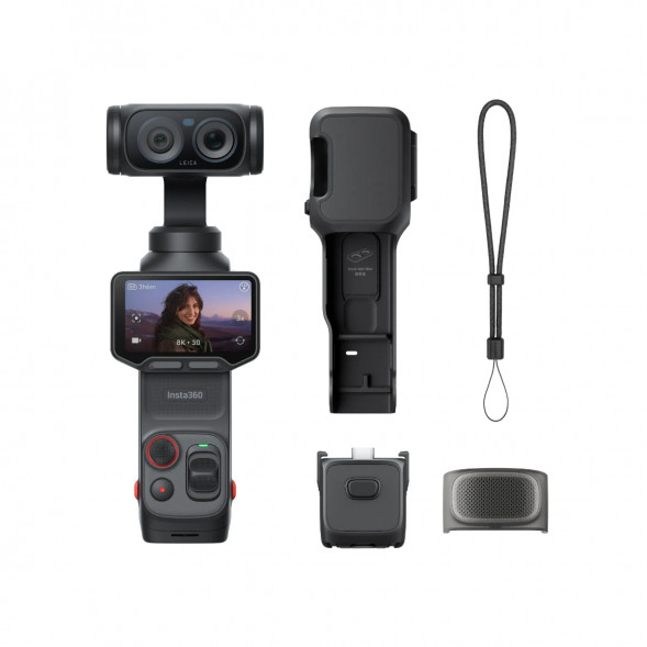 Экшн-камера Insta360 Luna Ultra Standard Combo, Cosmic Black в Волгограде
