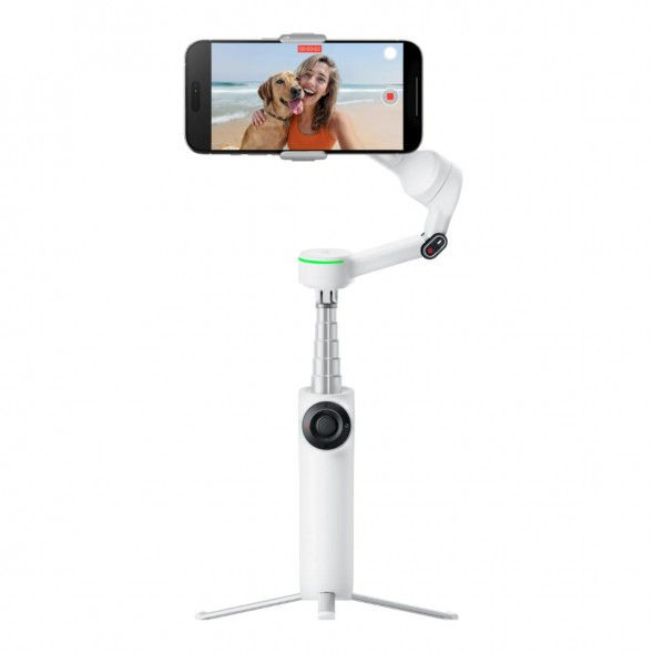 Стабилизатор Insta360 Flow 2 AI Tracker Bundle, Summit White в Волгограде