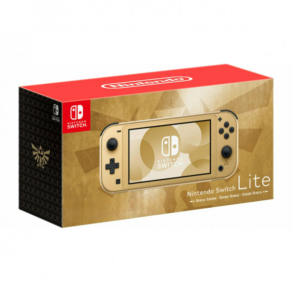 Игровая приставка Nintendo Switch Lite (Hyrule Edition) в Волгограде