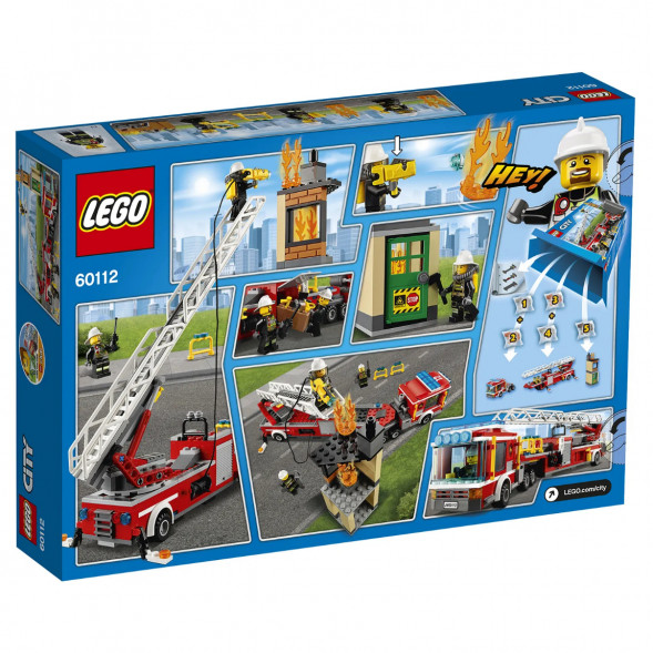 Конструктор LEGO City Fire 60112 Пожарная машина в Волгограде