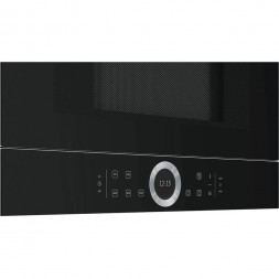 Встраиваемая микроволновая печь Bosch BFR634GB1, черный