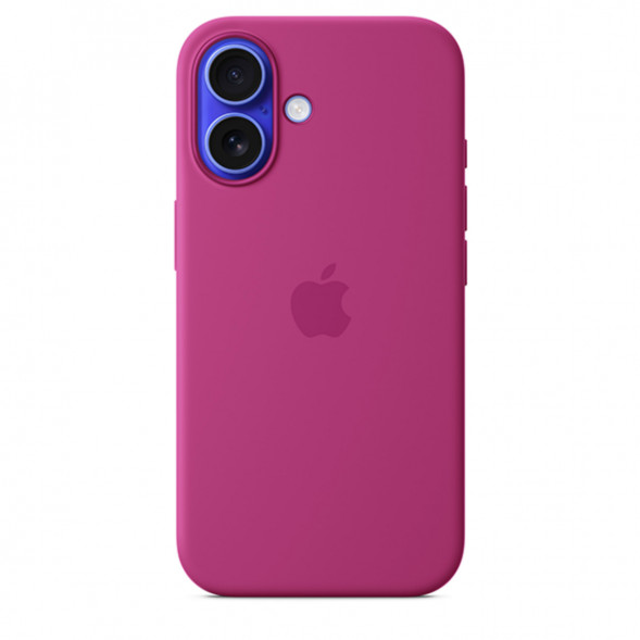 Чехол Apple для iPhone 16 Plus Silicone MagSafe, Fuchsia (MYYE3ZM/A) в Волгограде