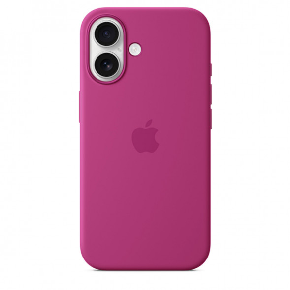 Чехол Apple для iPhone 16 Plus Silicone MagSafe, Fuchsia (MYYE3ZM/A) в Волгограде