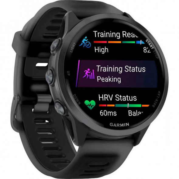 Умные часы Garmin Forerunner 570 47 мм Slate Grey Aluminium/Translucent Black 010-02971-00 в Волгограде