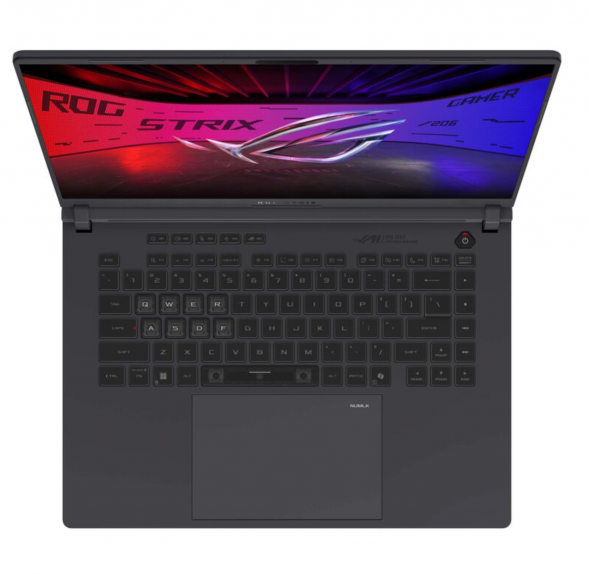 Ноутбук ASUS ROG Strix G16 2025 G615LR-S5222 (Intel Core Ultra 9 275HX 2700MHz/16&amp;quot;/2560x1600/32Gb/1Tb/NVIDIA GeForce RTX 5070Ti/Без ОС) Серый в Волгограде