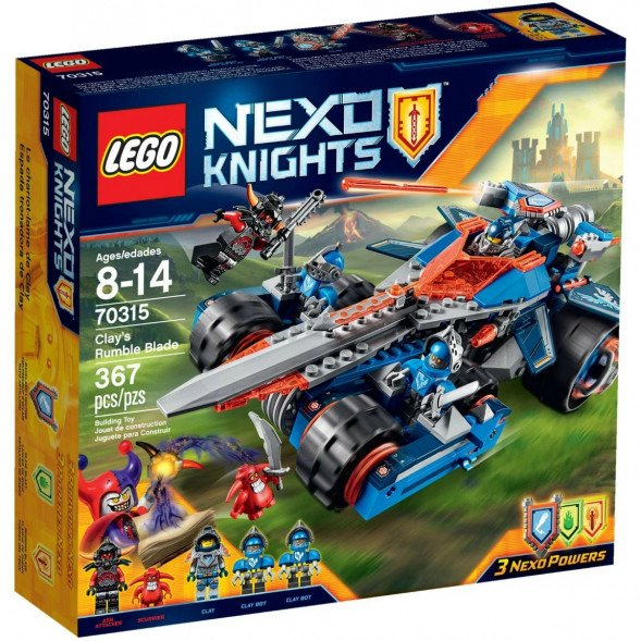 Конструктор LEGO Nexo Knights 70315 Устрашающий разрушитель Клэя в Волгограде