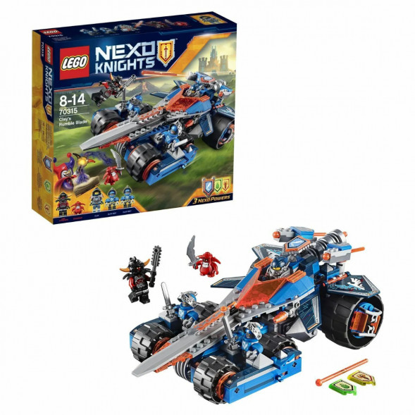 Конструктор LEGO Nexo Knights 70315 Устрашающий разрушитель Клэя в Волгограде