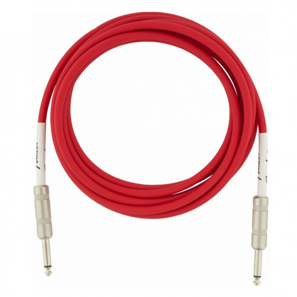 Инструментальный кабель Fender Original Series 10 Ft, 3 м, Jack 6.3, красный в Волгограде