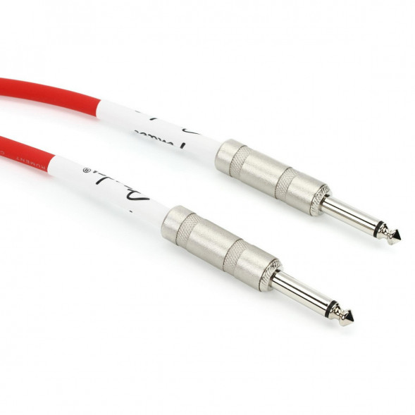 Инструментальный кабель Fender Original Series 10 Ft, 3 м, Jack 6.3, красный в Волгограде