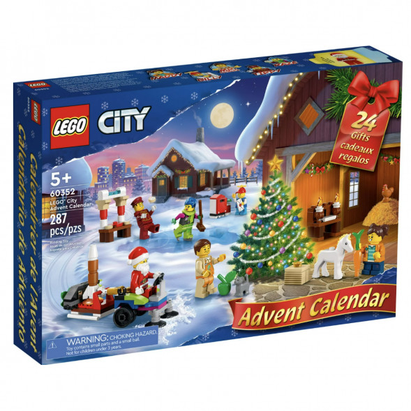 Конструктор LEGO City 60352 Рождественский новогодний календарь 2022 в Волгограде
