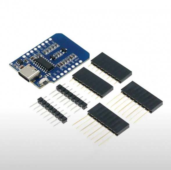 Микроконтроллер Wemos D1 mini ESP8266 с разъемом TYPE-C в Волгограде
