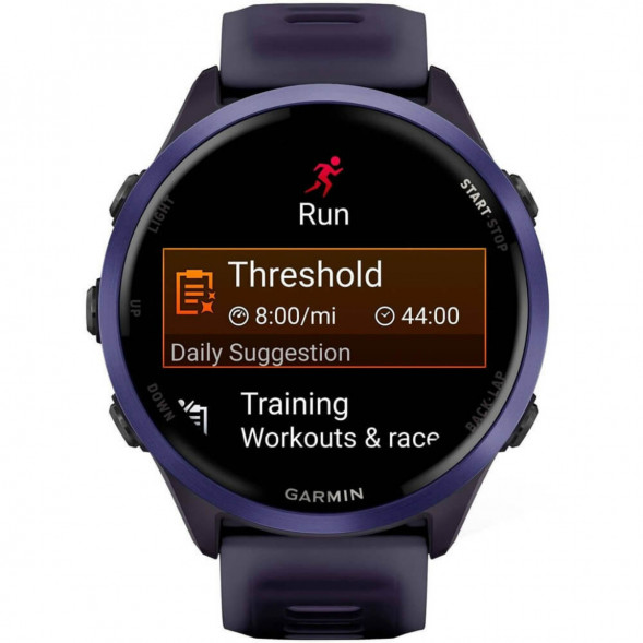 Умные часы Garmin Forerunner 570 47 мм Indigo Aluminium/Translucent Imperial Purple/Indigo 010-02971-02 в Волгограде