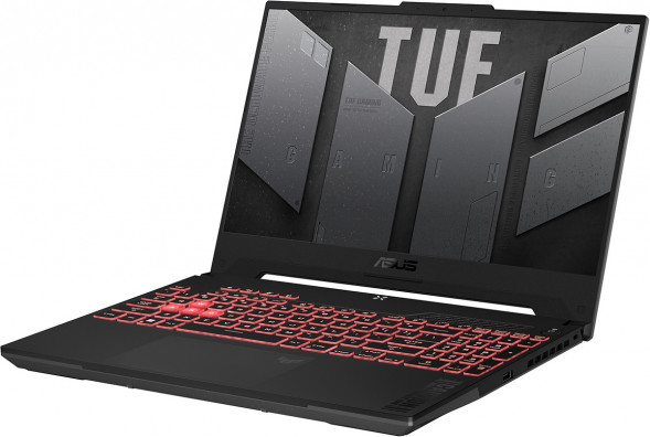 Ноутбук ASUS TUF Gaming 15 FA507NV-LP160 AMD Ryzen 5 7535HS, RAM 16 ГБ, SSD 512 ГБ, NVIDIA GeForce RTX 4060 для ноутбуков (8 Гб), Без системы, (90NR0E85-M00DT0), серый в Волгограде