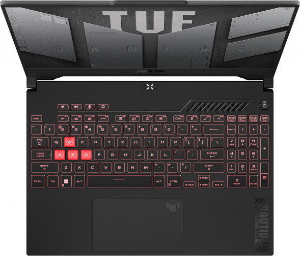 Ноутбук ASUS TUF Gaming 15 FA507NV-LP160 AMD Ryzen 5 7535HS, RAM 16 ГБ, SSD 512 ГБ, NVIDIA GeForce RTX 4060 для ноутбуков (8 Гб), Без системы, (90NR0E85-M00DT0), серый в Волгограде