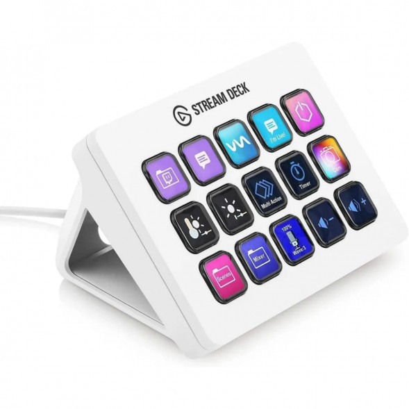 Контроллер Elgato Stream Deck MK.2, белый в Волгограде