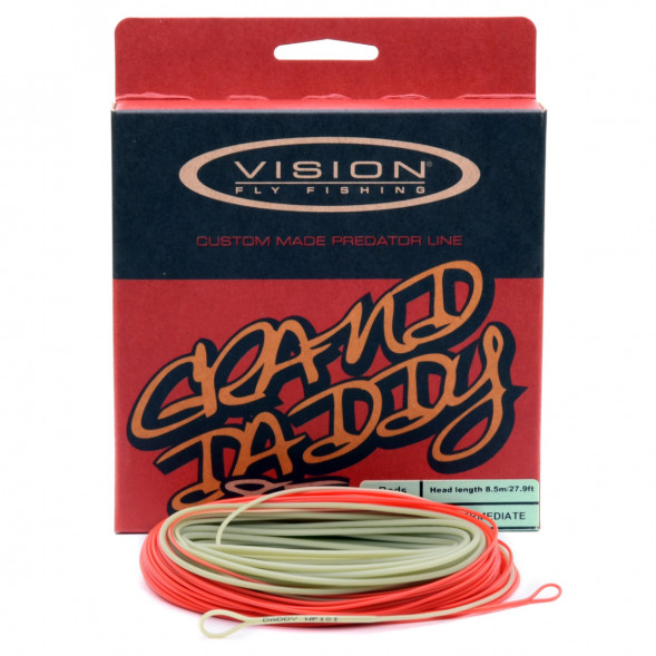 Рыболовный шнур Vision Grand Daddy Rods 10 Intermediate VGD10I в Волгограде