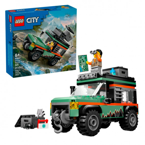 Конструктор LEGO City 60447 Внедорожный горный грузовик в Волгограде