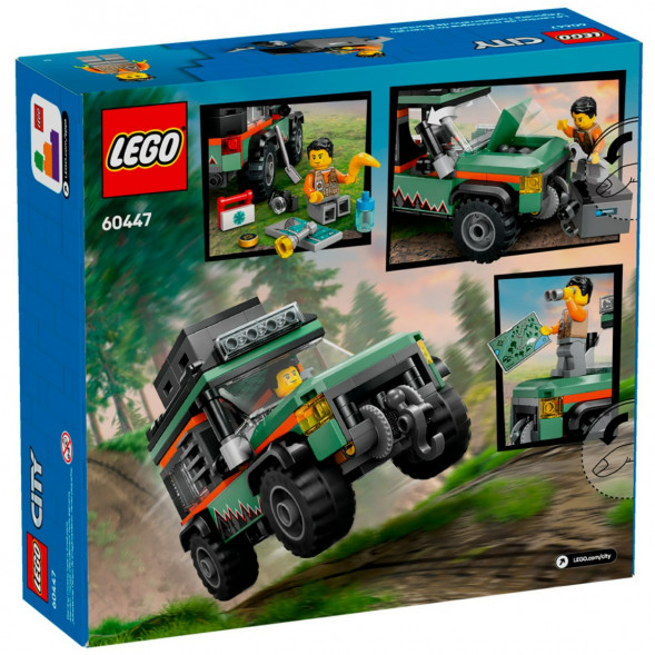 Конструктор LEGO City 60447 Внедорожный горный грузовик в Волгограде