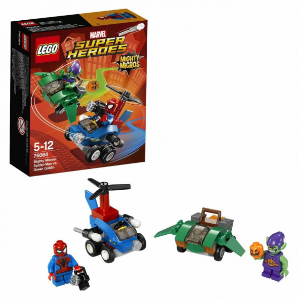 Конструктор LEGO Super Heroes 76064 Человек‑паук против Зелёного Гоблина в Волгограде