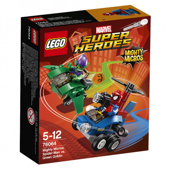 Конструктор LEGO Super Heroes 76064 Человек‑паук против Зелёного Гоблина в Волгограде