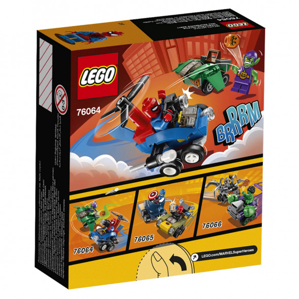 Конструктор LEGO Super Heroes 76064 Человек‑паук против Зелёного Гоблина в Волгограде