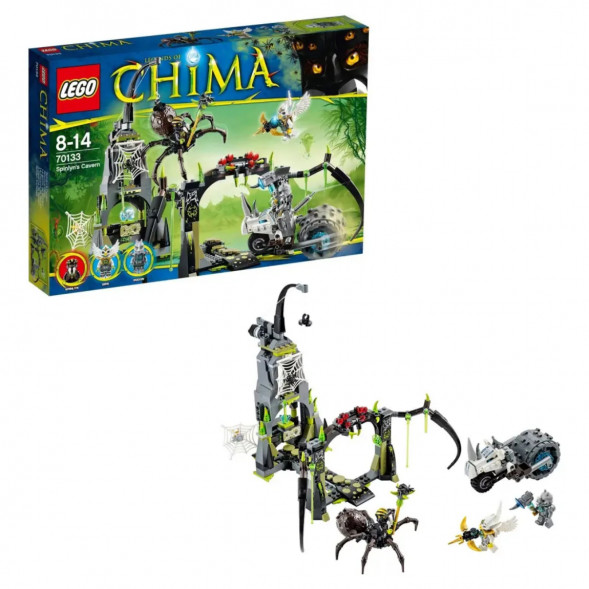 Конструктор LEGO Legends Of Chima 70133 Пещера Спинлина в Волгограде