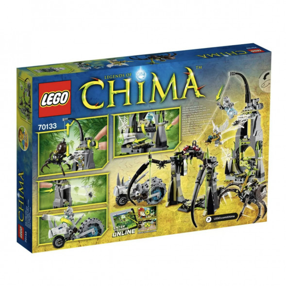 Конструктор LEGO Legends Of Chima 70133 Пещера Спинлина в Волгограде