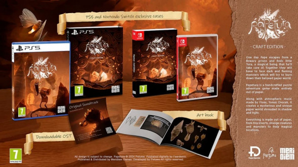 Игра Papetura. Craft Edition [Nintendo Switch, русские субтитры] в Волгограде