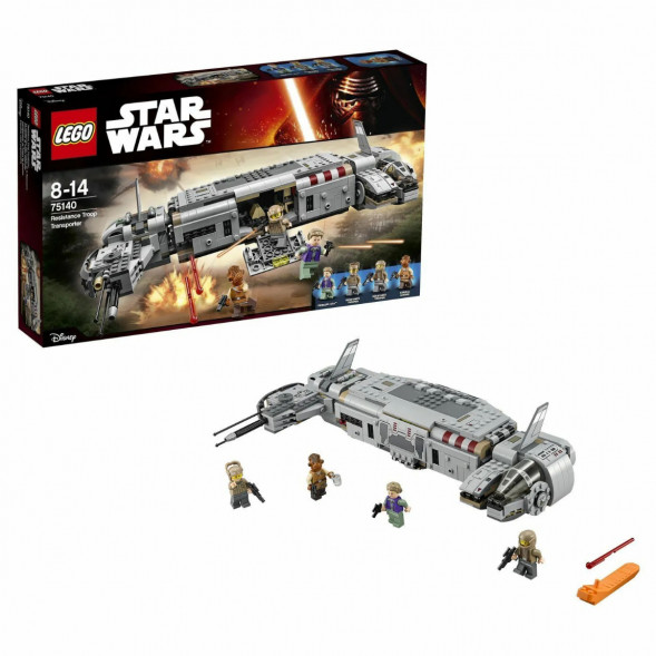 Конструктор LEGO Star Wars 75140 Военный транспорт Сопротивления в Волгограде
