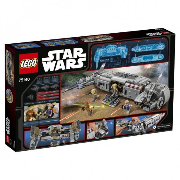 Конструктор LEGO Star Wars 75140 Военный транспорт Сопротивления в Волгограде