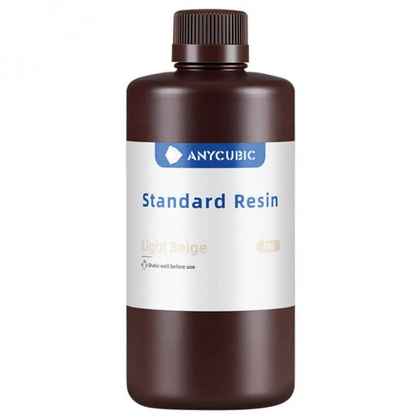 Смола для фотополимерного  принтера Anycubic Standard Resin Light Beige (Бежевый) в Волгограде