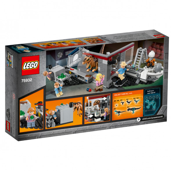 Конструктор LEGO Jurassic World 75932 Охота на рапторов в Парке Юрского Периода в Волгограде