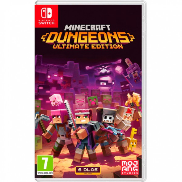 Игра Minecraft Dungeons - Ultimate Edition [Nintendo Switch, русские субтитры] в Волгограде