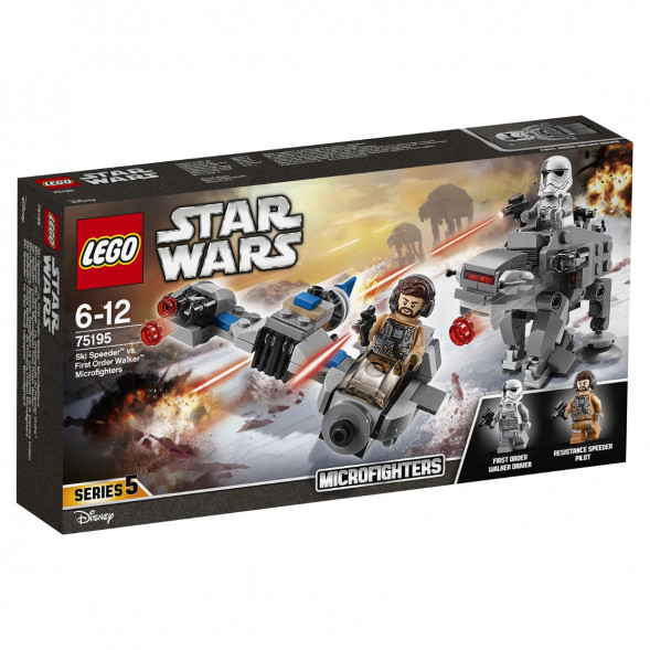 Конструктор LEGO Star Wars 75195 Бой пехотинцев Первого Ордена против спидера на лыжах в Волгограде